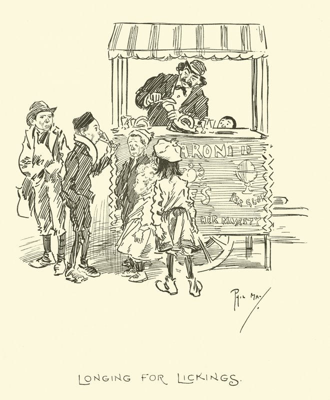 Illustration pour Phil Mays Gutter-Snipes - Phil May