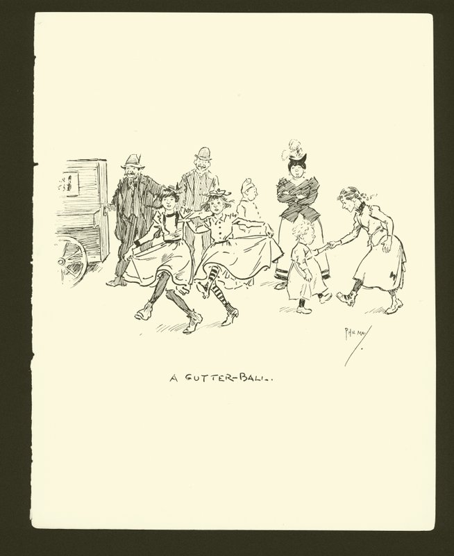 Illustration pour Phil Mays Gutter-Snipes - Phil May