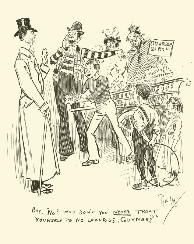 Illustration pour Phil Mays Gutter-Snipes - Phil May
