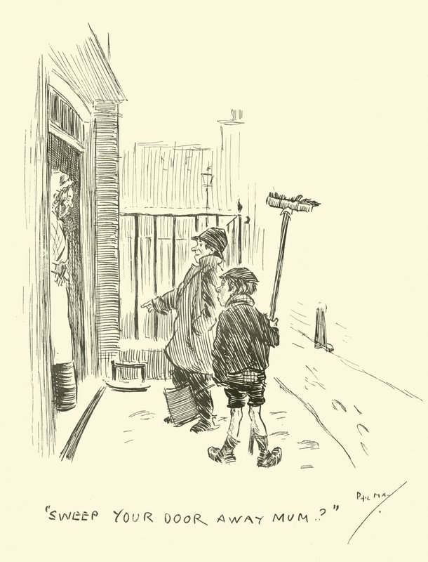Illustration pour Phil Mays Gutter-Snipes - Phil May