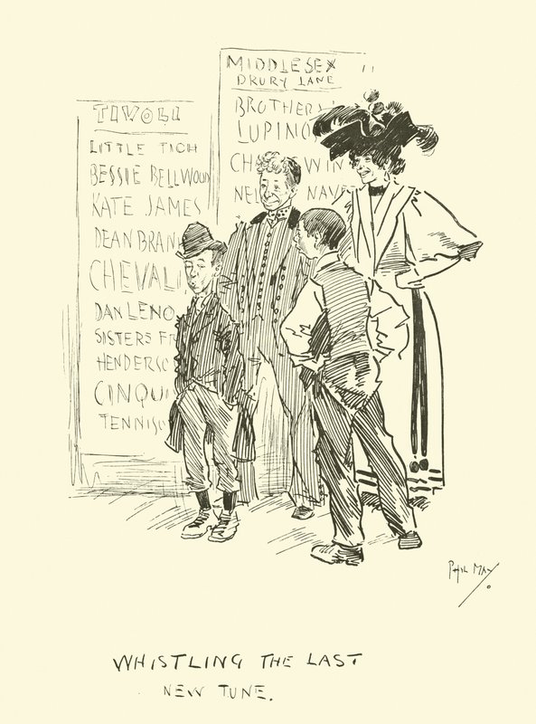 Illustration pour Phil Mays Gutter-Snipes - Phil May