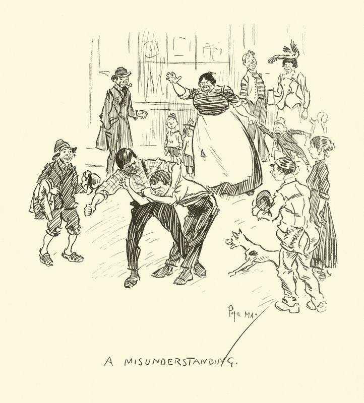 Illustration pour Phil Mays Gutter-Snipes - Phil May