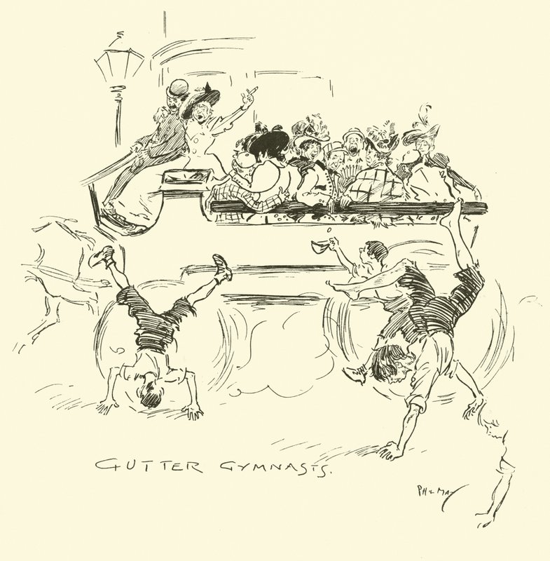 Illustration pour Phil Mays Gutter-Snipes - Phil May