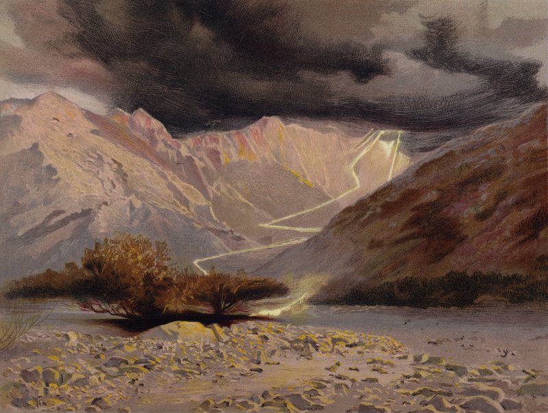 Mont Sinaï - Philip Richard after Morris