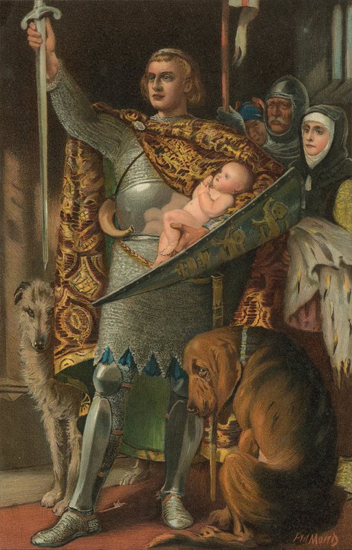 Le premier prince de Galles - Philip Eustace Stretton