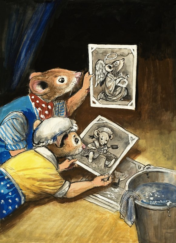 La souris des villes et la souris des champs - Philip Mendoza