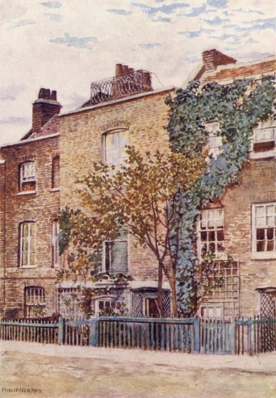 Maison de Turner, Cheyne Walk, Chelsea, 1887 - Philip Norman