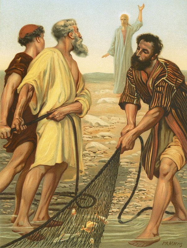 Christ appelant les disciples - Philip Richard Morris