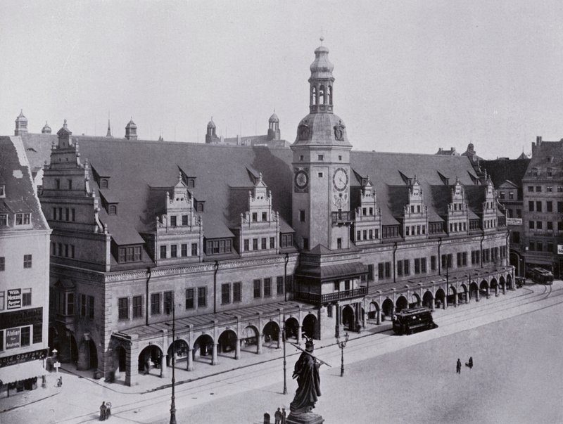 Leipzig : Ancien Hôtel de Ville - Photographer German