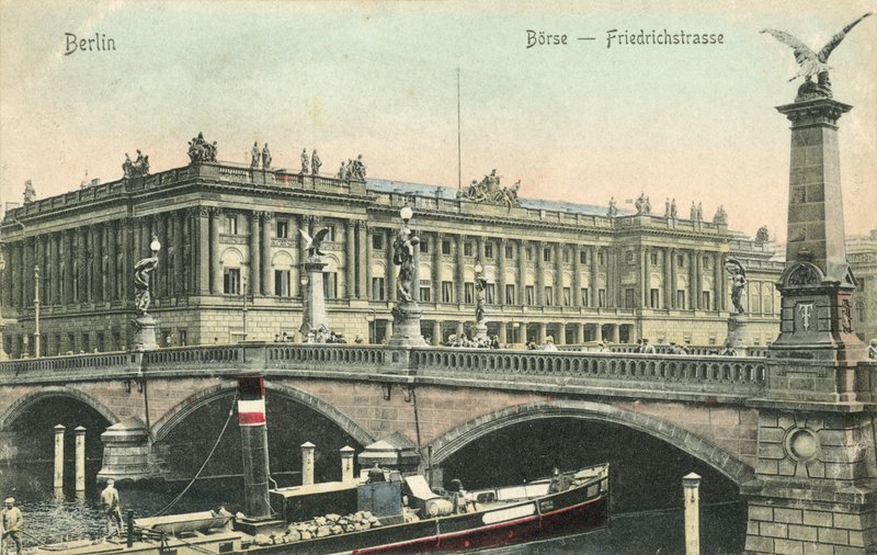Bourse, Friedrichstrasse, Berlin - Photographer German