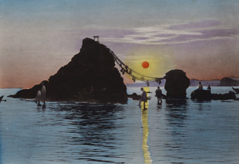 Japon, c.1912 : Futamigaura, Ise - Photographer Japanese