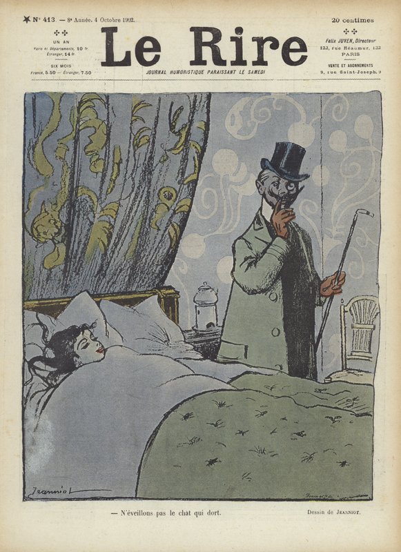 Illustration pour Le Rire - Pierre Georges Jeanniot