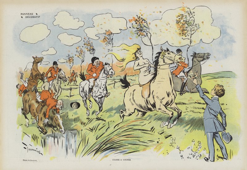 Illustration pour Le Rire - Pierre Georges Jeanniot