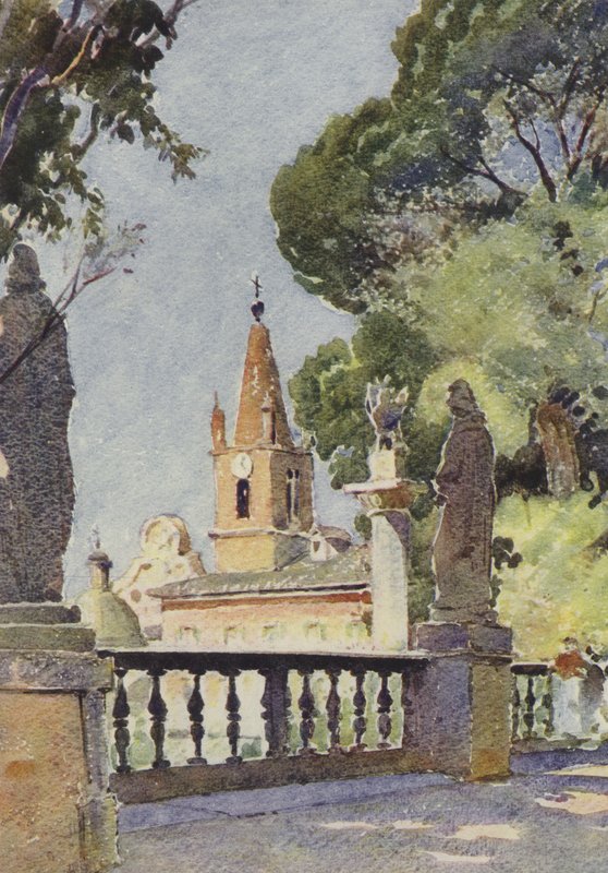Sur le Pincio, Rome - Pierre Vignal