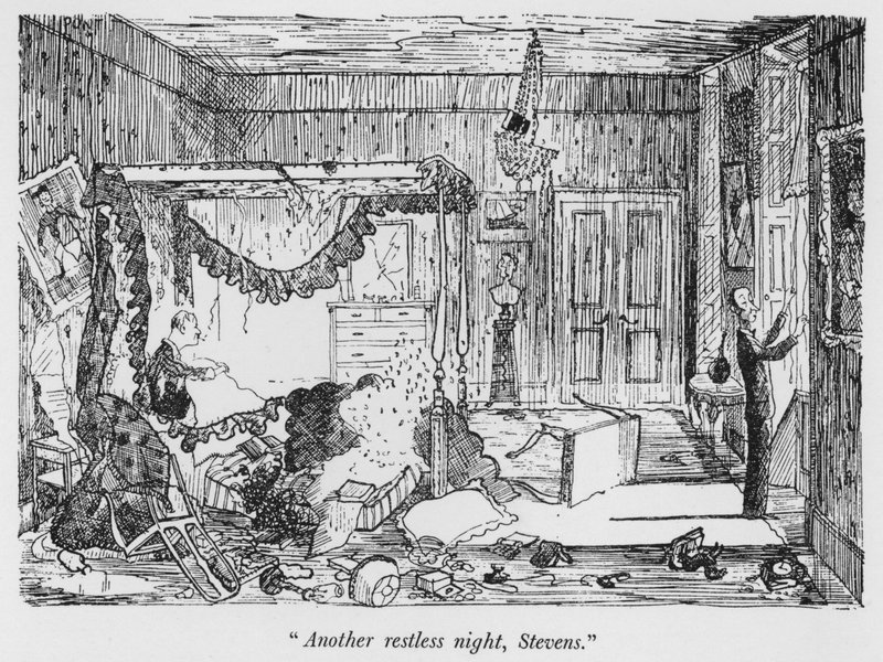 "Encore une nuit agitée, Stevens" - Pont