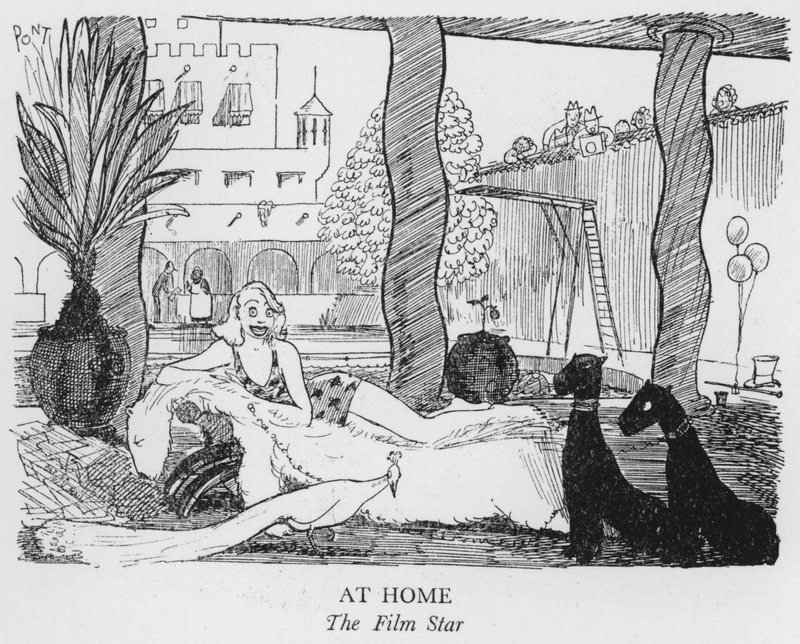 Chez soi, La Star de Cinéma (lithographie) - Pont