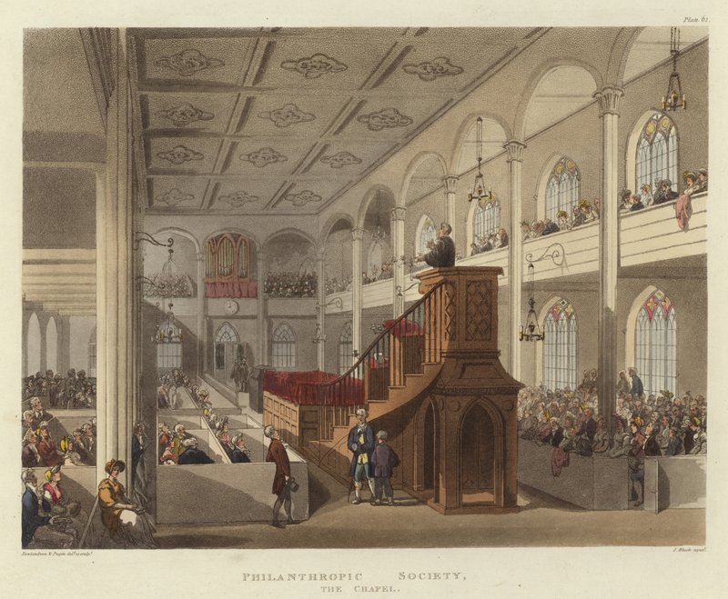 Société philanthropique - Pugin and Rowlandson