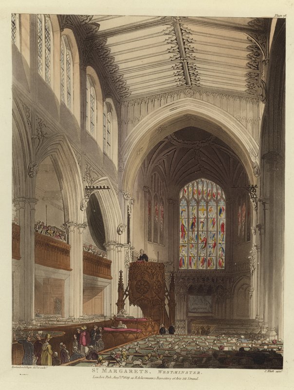 Sainte Marguerite - Pugin and Rowlandson