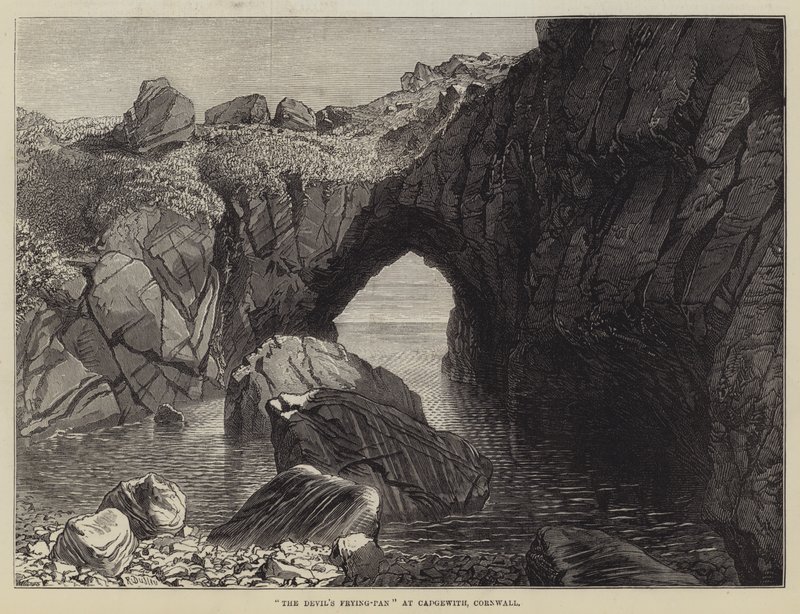 La Poêle du Diable à Cadgewith, Cornouailles - R. Dudley