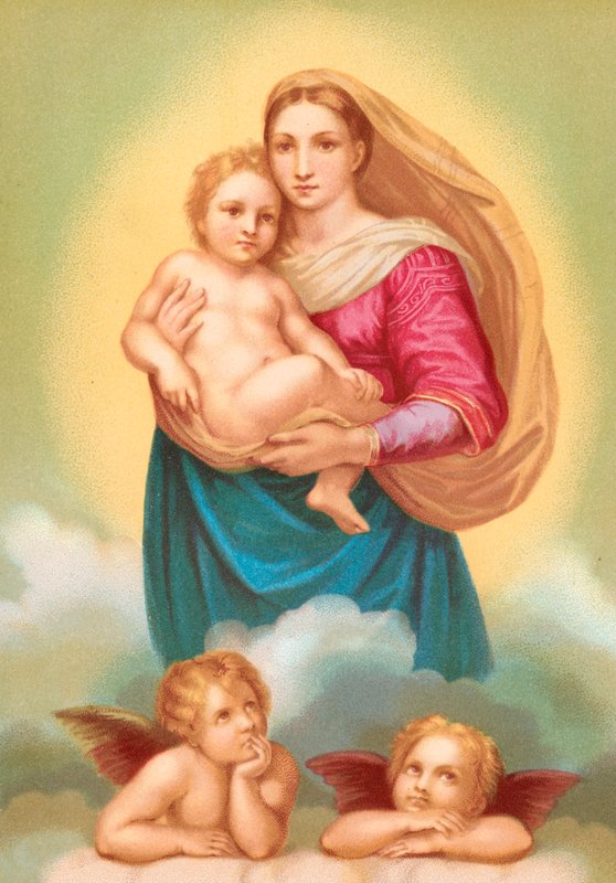 La Madone Sixtine - Raffaello Sanzio Raphael