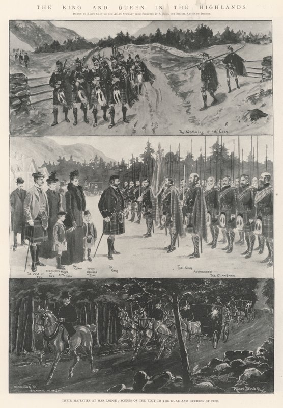 Le Roi et la Reine dans les Highlands - Ralph Cleaver