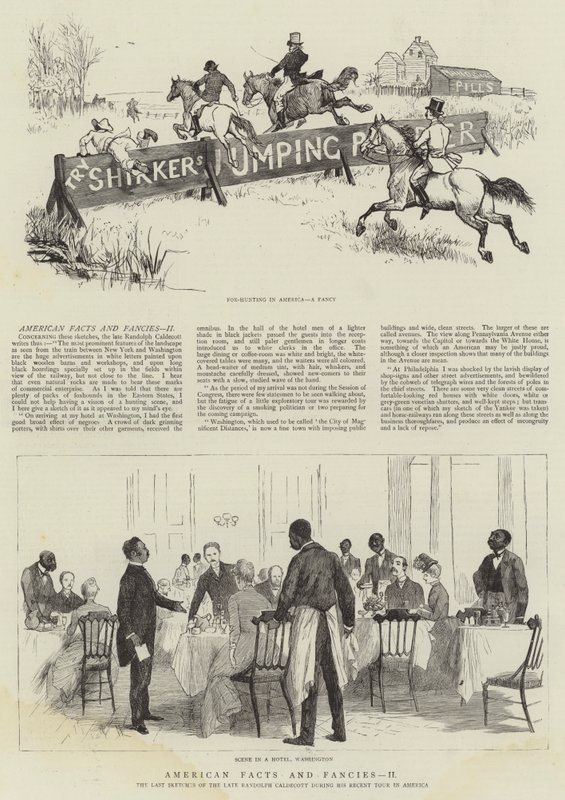 Faits et fantaisies américains, II - Randolph Caldecott