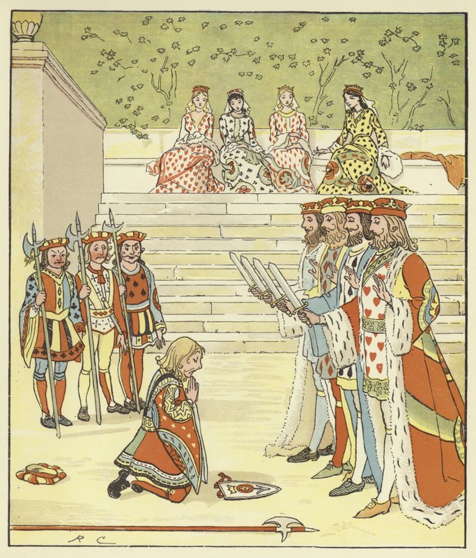 La Reine de Cœur - Randolph Caldecott