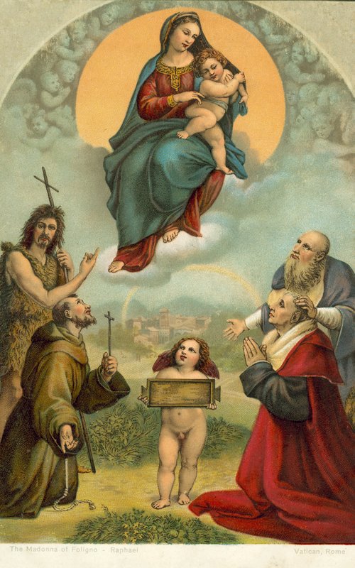 Madone de Foligno - Raphael (1483 1520) (after)