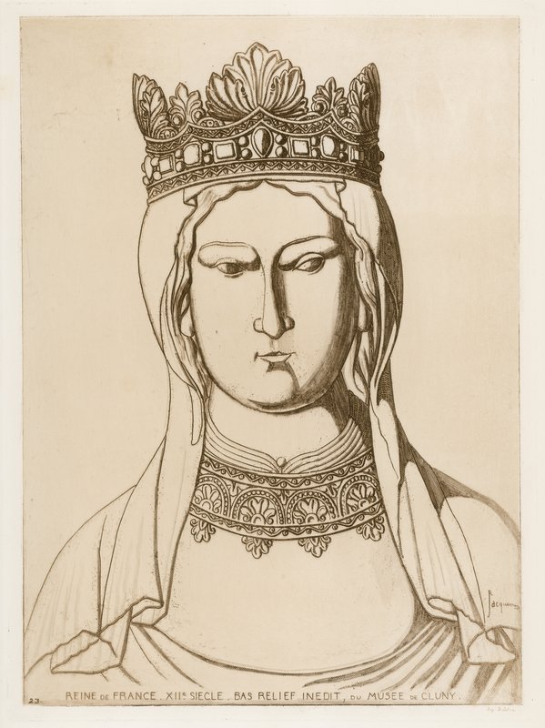 Reine de France, 12ème siècle - Raphael Jacquemin
