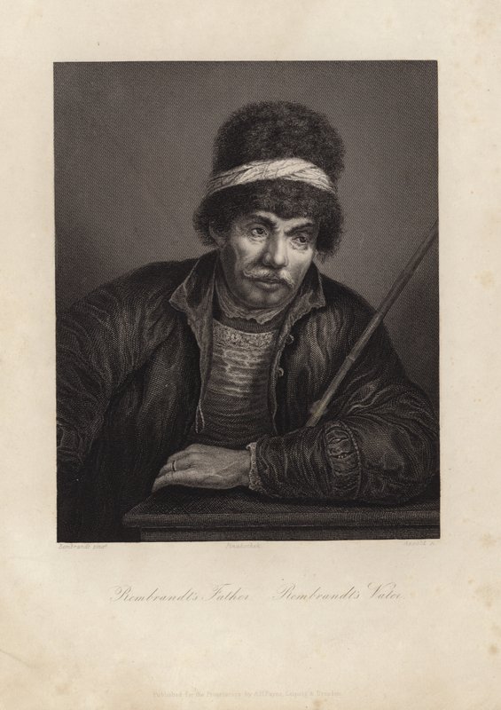 Le père de Rembrandt - Rembrandt van Rijn