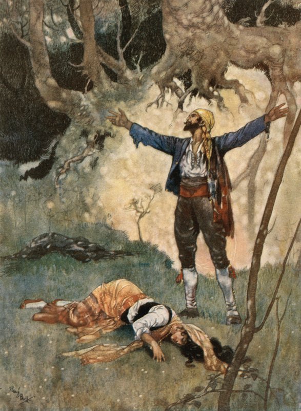 La mort de Carmen - René Bull