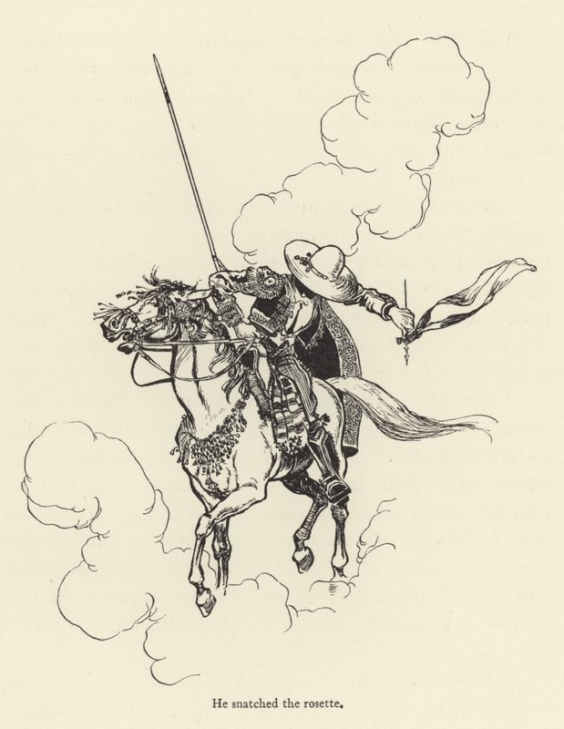 Il a arraché la rosette - René Bull