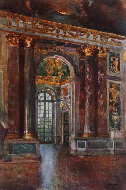 Arcade dans la Galerie des Glaces, Versailles - Rene Binet
