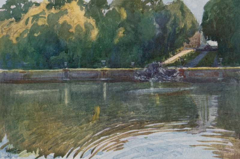 Bassin de Latone, Versailles - Rene Binet