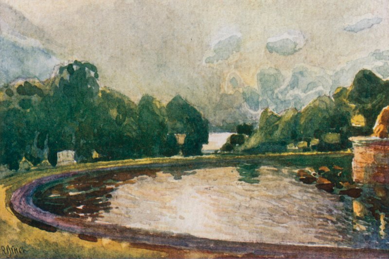 Bassin de Latone, Versailles - Rene Binet