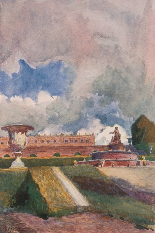 Bassin de Latone, Versailles - Rene Binet