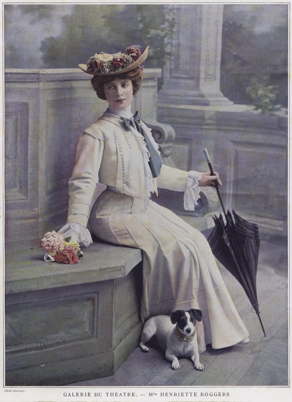 Henriette Roggers, actrice française - Reutlinger Studio