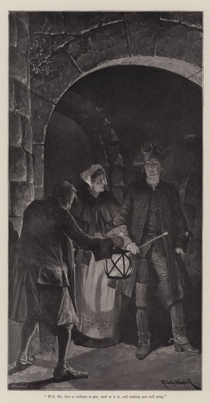 Illustration pour The Great North Road, de Robert Louis Stevenson - Richard Caton Woodville junior