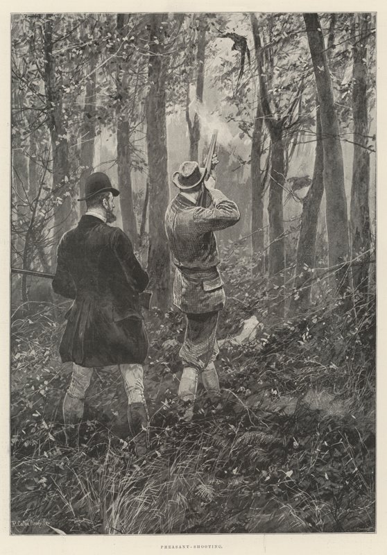 Chasse au faisan - Richard Caton Woodville junior