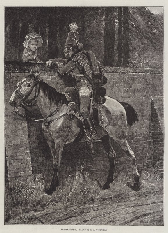 Reconnaissance - Richard Caton Woodville junior