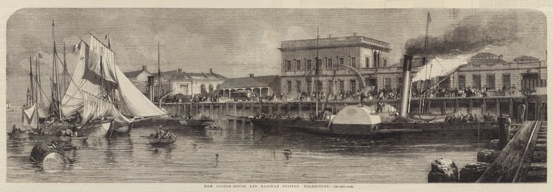 Nouvelle douane et gare, Folkestone - Richard Principal Leitch