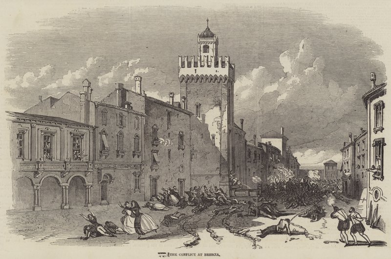 Le Conflit à Brescia - Richard Principal Leitch