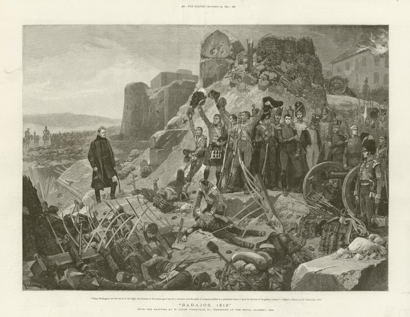 Badajos, 1812 - Richard Caton Woodville junior