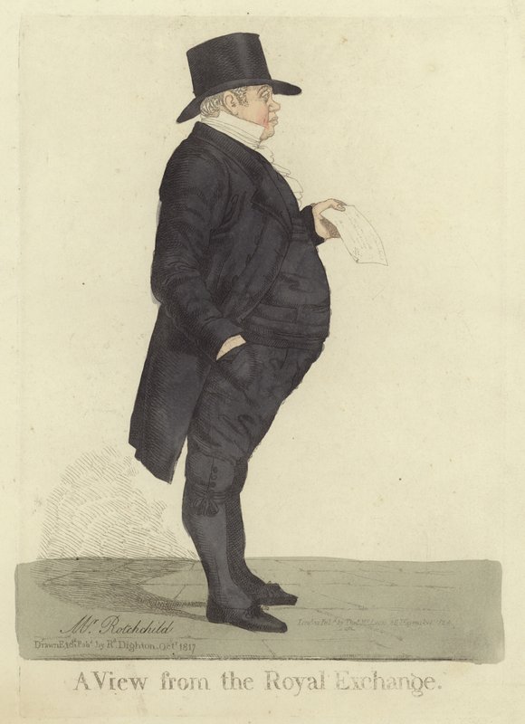 Nathan Mayer Rothschild, 1817 - Richard Dighton