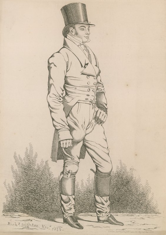 Gentleman non identifié - Richard Dighton