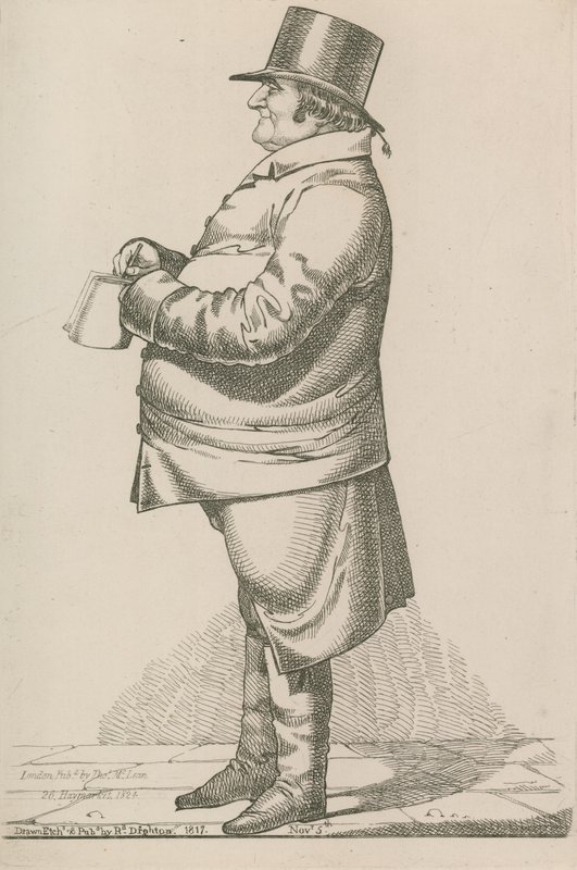 Gentleman non identifié - Richard Dighton