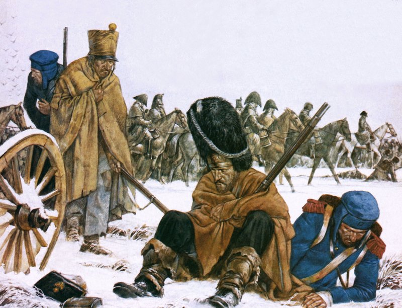 Retraite de Napoléon de Moscou - Richard Hook