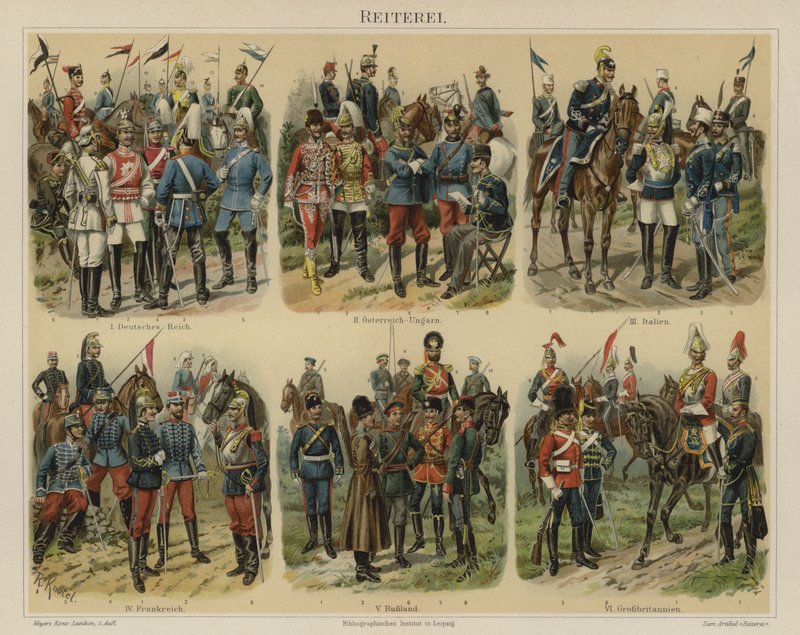 Cavalerie des armées européennes - Richard Knotel