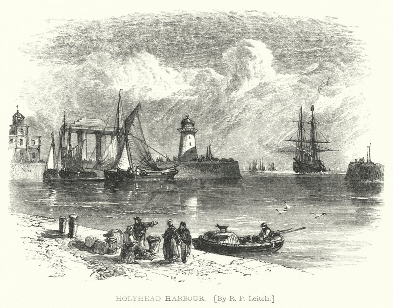 Port de Holyhead - Richard Principal (after) Leitch