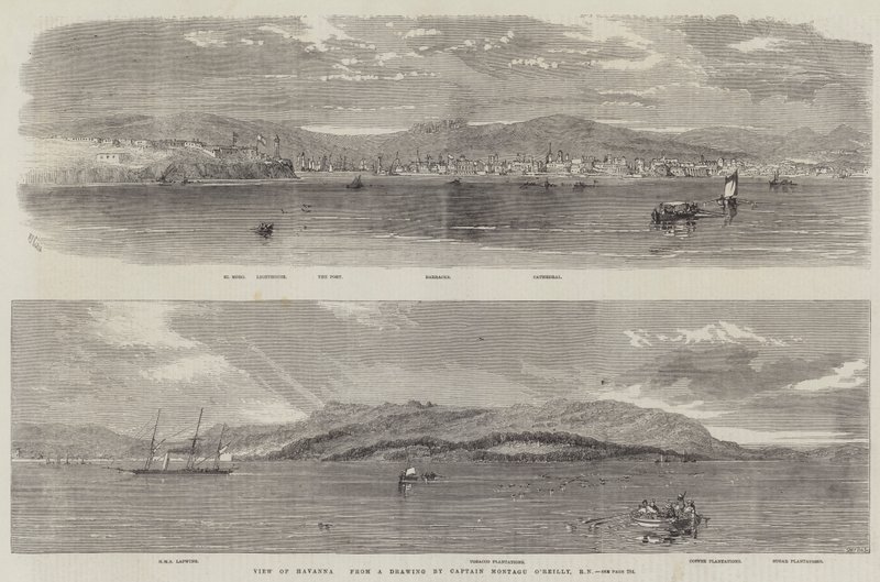 Vue de La Havane - Richard Principal Leitch